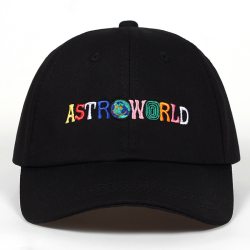 100% Cotton ASTROWORLD Baseball Caps Travis Scott Unisex Astroworld Dad Hat Cap High Quality Embroidery Man Women Summer Hat