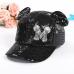 2017 Summer baby Hat Baseball Cap Sequins Bling Hinning Mesh Cap Adjustable Fashion Girls boys Hats Snapback children Casual cap