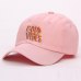 2017 new men women Good Vibes Dad Hat Embroidered Baseball Cap Curved Bill 100% Cotton Casquette Brand Bone Fashion Hats