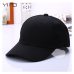 2018 Black Cap Solid Color Baseball Cap Snapback Caps Casquette Hats Fitted Casual Gorras Hip Hop Dad Hats For Men Women Unisex