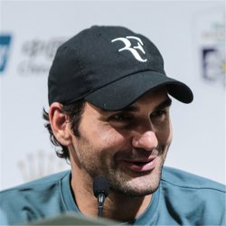 2018 Tennis Star Roger Federer Dad Hat Sport baseball cap 100% cotton 3D embroidery Unisex Snapback caps Tennis hat F Hats