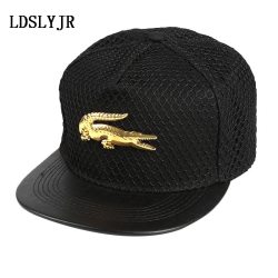 2018 acrylic Metal Cross superman batman Crocodile Baseball Cap hip-hop cap Adjustable Snapback Hats for men and women