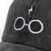 2018 new design dad hats women men glasses baseball cap high quality unisex fashion dad hats new lightning sports hats