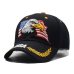 2019 Black Cap USA Flag Eagle Embroidery Baseball Cap Snapback Caps Casquette Hats Fitted Casual Gorras Dad Hats For Men Women