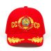 2019 CCCP USSR Russian Style Baseball Cap Unisex black Red cotton snapback Cap with 3D embroidery Best quality hats