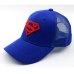 2019 New Summer Children Baseball Caps Cartoon Embroidery Superman Mesh Cap Outdoor Casual Shade Hats Boys Girls Age 2-8 Years