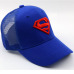 2019 New Summer Children Baseball Caps Cartoon Embroidery Superman Mesh Cap Outdoor Casual Shade Hats Boys Girls Age 2-8 Years