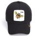 2019 new fashion bee embroidery mesh baseball cap Spring summer Hat Women Men animal adjustable snapback outdoor shade bone