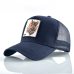 8 Kinds of embroidery animal Baseball Caps men Breathable Mesh Snapback caps Unisex sun hat for women bone Casquette Hip Hop cap