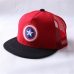 ALLKPOPER Summer Childrens  Baseball Cap Boys&Girls Cartoon Captain America Snapback Adjustable Kids Hip Hop Hat Sun Mesh Cap