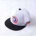 ALLKPOPER Summer Childrens  Baseball Cap Boys&Girls Cartoon Captain America Snapback Adjustable Kids Hip Hop Hat Sun Mesh Cap