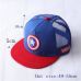 ALLKPOPER Summer Childrens  Baseball Cap Boys&Girls Cartoon Captain America Snapback Adjustable Kids Hip Hop Hat Sun Mesh Cap