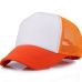 Accept 1 Piece DIY OEM Custom LOGO  100% Polyester Men Women Baseball Cap Mesh Snapback Print Logo Trucker Hat