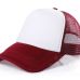 Accept 1 Piece DIY OEM Custom LOGO  100% Polyester Men Women Baseball Cap Mesh Snapback Print Logo Trucker Hat