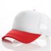 Accept 1 Piece DIY OEM Custom LOGO  100% Polyester Men Women Baseball Cap Mesh Snapback Print Logo Trucker Hat