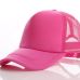 Accept 1 Piece DIY OEM Custom LOGO  100% Polyester Men Women Baseball Cap Mesh Snapback Print Logo Trucker Hat