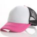 Accept 1 Piece DIY OEM Custom LOGO  100% Polyester Men Women Baseball Cap Mesh Snapback Print Logo Trucker Hat