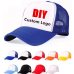 Accept 1 Piece DIY OEM Custom LOGO  100% Polyester Men Women Baseball Cap Mesh Snapback Print Logo Trucker Hat