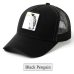 Black Snapback Baseball Cap Men Women Animal Farm Trucker Cap Hat Summer Breathable Mesh Dad Hat Hip Hop Men Caps Hats Bone 2019