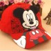 Children Cartoon Baseball Hat Mouse Mickey Kids Hat Boys and Girls Black White Adjustable Baseball Caps Outdoor Sunscreen Hat 1