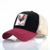 Cock Embroidery Baseball Cap Men Women Snapback Caps Breathable Mesh Hip Hop Hats Unisex Casual Eat Chicken Bone Casquette