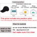 Custom baseball cap print logo text photo embroidery gorra casual solid hats pure color black cap Snapback caps for men women