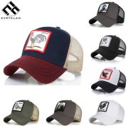 Evrfelan Fashion Mesh Baseball Cap Unisex Lovely Animals Caps Women&Men Snapback Cap Dad Hat Summer bone Adjustable gorras