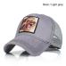 Evrfelan New Brand Animal Caps Women Breathable Mesh Baseball Cap Men's Dad Hat Patchwork Snapback Caps Summer bone Dropshipping