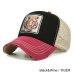 Evrfelan Summer Breathable Mesh Baseball Cap Women&Men Snapback Trucker Hat Tiger Cat Embroidery Hip Hop Casquette Animals bone