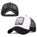 Exquisite animal cartoon rabbit embroidery baseball net cap spring and summer dad hat sunshade size adjustable truck driver cap