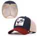 Exquisite animal cartoon rabbit embroidery baseball net cap spring and summer dad hat sunshade size adjustable truck driver cap