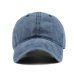 [FLB] High quality Washed Cotton Adjustable Solid color Baseball Cap Unisex couple cap Fashion Leisure dad Hat Snapback cap