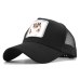 Fashion Animals Embroidery Baseball Caps Men Women Snapback Hip Hop Hat Summer Mesh hat Streetwear Bone gorra animales bordados