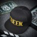 Fashion KING QUEEN Men's Women's Baseball Hat Spring Band King Queen Embroidery Couple Hip-Hop Flat Cap