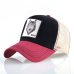 Fashion Snapback Trucker Hat For Men Summer Breathable Mesh Baseball Cap Women Wolf Embroidery Hip Hop Casquette Boys Kpop Bone