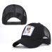 Fashion animal embroidery baseball caps men's and women's universal adjustable high quality outdoor shade summer mesh hats bone