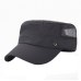 Four seasons Adjustable Outdoor Sun Hats Baseball Cap Flat Mesh Hat For Men