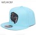 [HATLANDER]Embroidery Skull baseball caps hats hip hop snapbacks flat brim bones gorra sports snapback caps for men women unisex