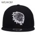 [HATLANDER]Embroidery Skull baseball caps hats hip hop snapbacks flat brim bones gorra sports snapback caps for men women unisex