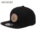 [HATLANDER]Maple solid cotton snapback caps women's flat brim hip hop cap outdoor baseball cap bone gorras mens caps and hats