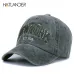 [HATLANDER]Sand washed 100% cotton baseball cap hat for women men vintage dad hat NEW YORK embroidery letter outdoor sports caps