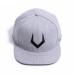 High quality grey wool snapback 3D pierced embroidery hip hop cap flat bill baseball cap for men and women dad cap free shipping