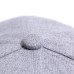 High quality grey wool snapback 3D pierced embroidery hip hop cap flat bill baseball cap for men and women dad cap free shipping