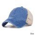 IWINTER Summer Denim Baseball Cap Women Ponytail Breathable Mesh Adjustable Caps Snapback Outdoor Shade Sports Men Baseball Caps