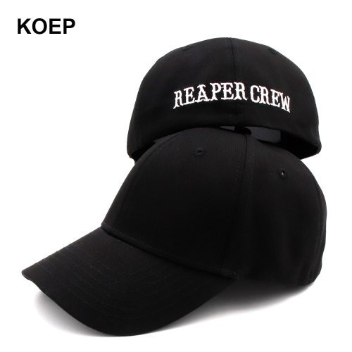 KOEP SOA Black Hats Sons Of Anarchy For Reaper Crew Fitted Baseball Cap Women Men Letters Embroidered Hat Hip Hop Hat For Men