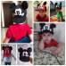 Kids Cartoon Mouse Ear Baseball Cap Adjustable Cotton Snapback Hat Boys Girls Hip Hop Cap Spring Summer Children Sun Hat