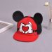 Kids Cartoon Mouse Ear Baseball Cap Adjustable Cotton Snapback Hat Boys Girls Hip Hop Cap Spring Summer Children Sun Hat