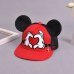 Kids Cartoon Mouse Ear Baseball Cap Adjustable Cotton Snapback Hat Boys Girls Hip Hop Cap Spring Summer Children Sun Hat