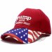 LIBERWOOD 2020 Donald Trump Red Hat Re-Election Keep America Great Embroidery USA Flag MAGA New Cap Cotton Baseball Hat cap