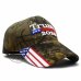 LIBERWOOD 2020 Donald Trump Red Hat Re-Election Keep America Great Embroidery USA Flag MAGA New Cap Cotton Baseball Hat cap